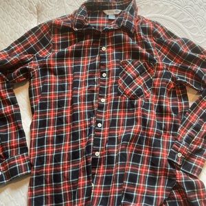 old navy flannel size L